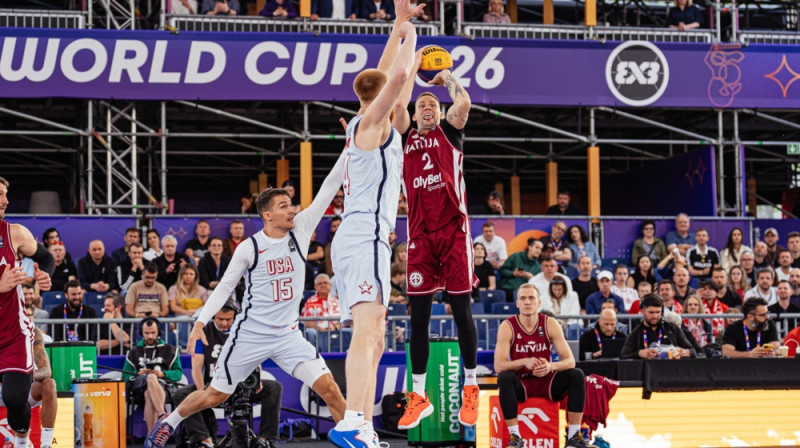 Kārlis Lasmanis. Foto: FIBA 3x3