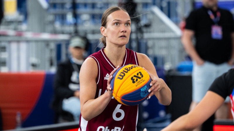 Ketija Vihmane. Foto: FIBA 3x3