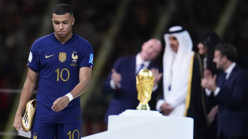 Kiljans Mbapē. Foto: AP/Scanpix