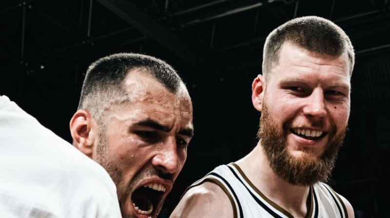 Dāvis Bertāns. Foto: Dubai Basketball