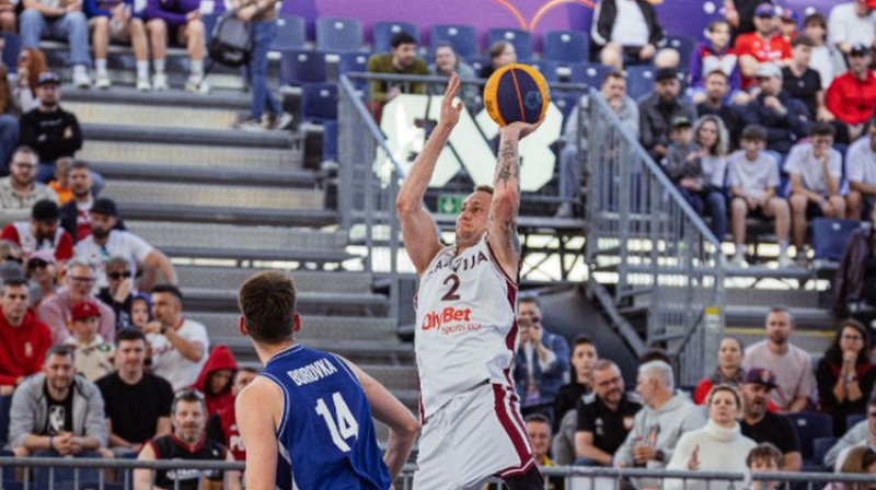 Kārlis Lasmanis. Foto: FIBA 3x3