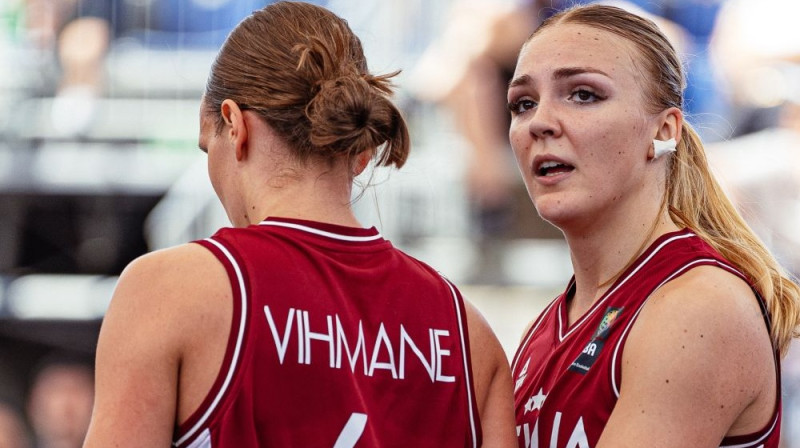 Ketija Vihmane un Paula Cirša Foto: LBS