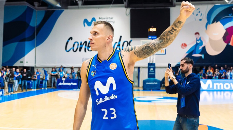 Roberts Stumbris. Foto: Movistar Estudiantes