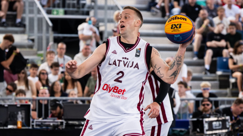 Kārlis Lasmanis. Foto: FIBA 3x3