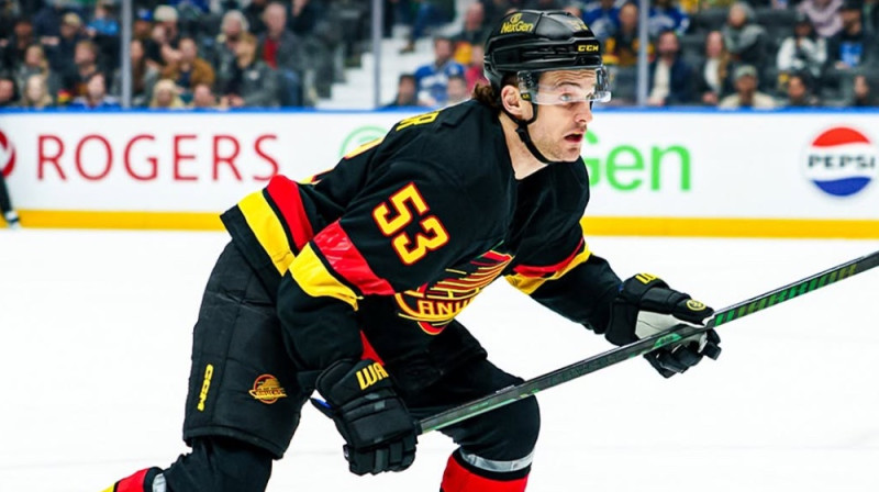 Teodors Bļugers. Foto: Vancouver Canucks