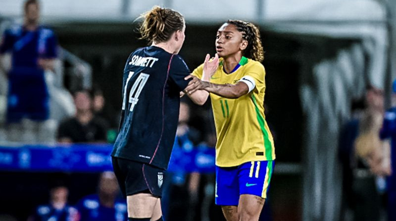 Brazīlija pret ASV. Foto: Zumapress/Scanpix