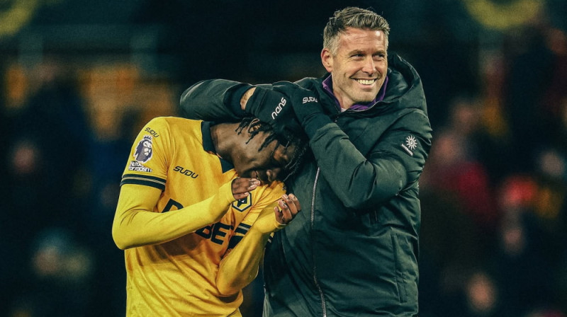 Robs Edvardss. Foto: Wolverhampton Wanderers FC