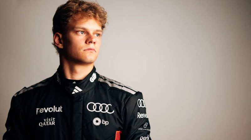 Pauls Arons. Foto: Audi Sport