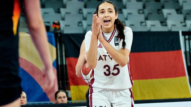 Šarlote Skrebele. Foto: basket.lv