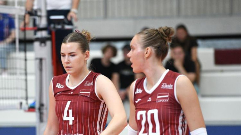 Marta Levinska un Karmena Struka. Foto: CEV
