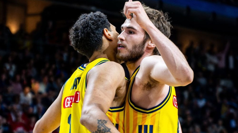 Berlīnes "Alba" basketbolisti Foto: Alba Berlin