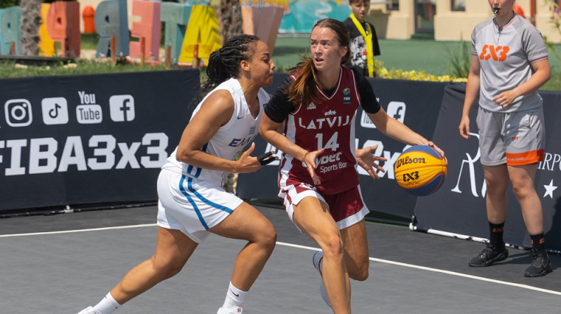 Marta Leimane 2026. gada 16. jūnijā. Foto: FIBA 3x3