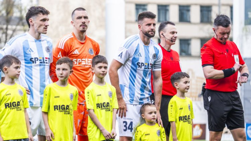 "Riga-Liepāja" galvenais tiesnesis Aleksandrs Golubevs. Foto: Riga FC