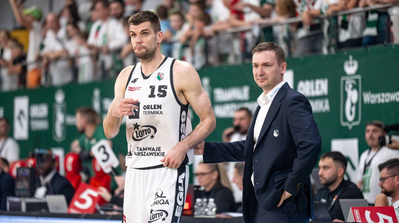 Ojārs Siliņš un Heiko Rannula. Foto: Kai Taller/Picture-Alliance/Scanpix