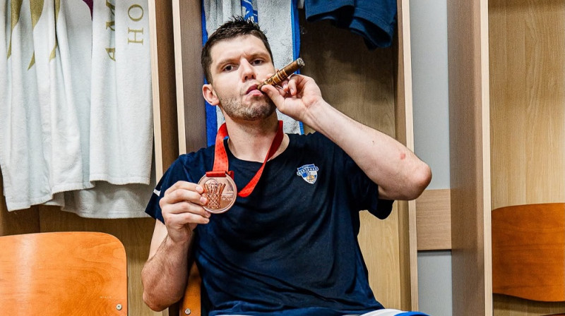 Rihards Lomažs 2026. gada 13. jūnijā. Foto: Neptūnas Klaipeda