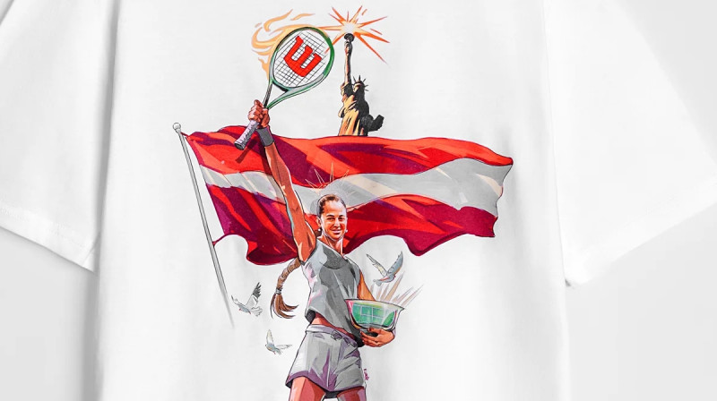 Aļona Ostapenko. Foto: ostapenkotennis.com
