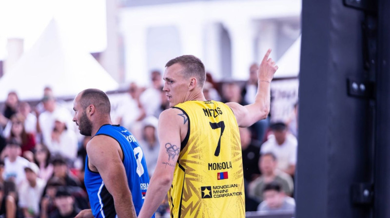 Nauris Miezis. Foto: Mongolian 3x3 Basketball Association/MGL3x3﻿
