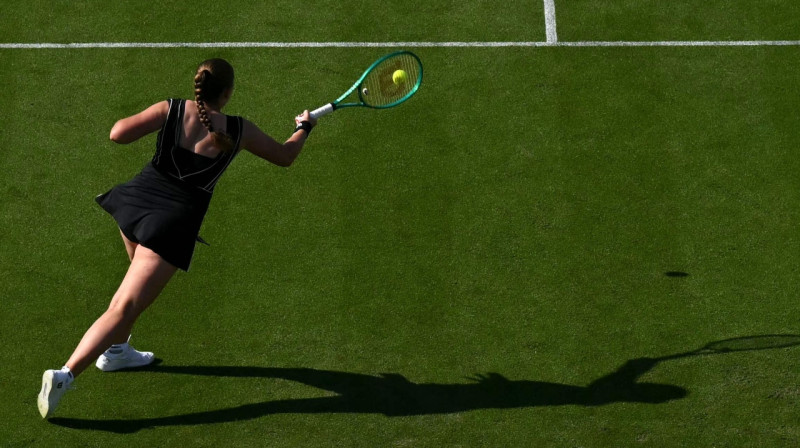 Aļona Ostapenko. Foto: AFP/Scanpix