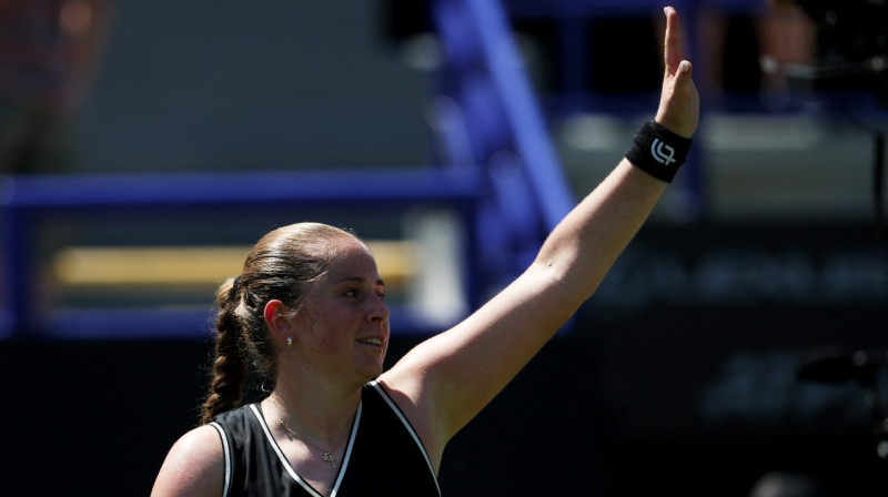 Aļona Ostapenko. Foto: Reuters/Scanpix