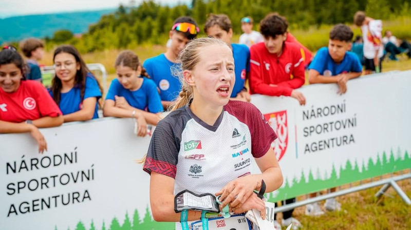 Ogres novada sporta centra audzēkne Elīza Eisaka. Foto: LOF