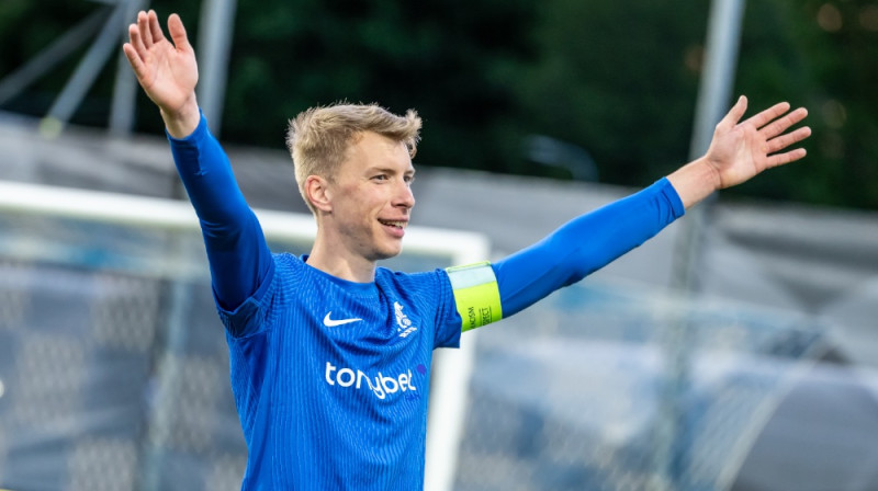 Žiga Lipuščeks. Foto: Sanita Ieva Sparāne/FK RFS