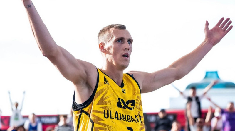 Nauris Miezis. Foto: Mongolian 3x3 Basketball Association/MGL3x3