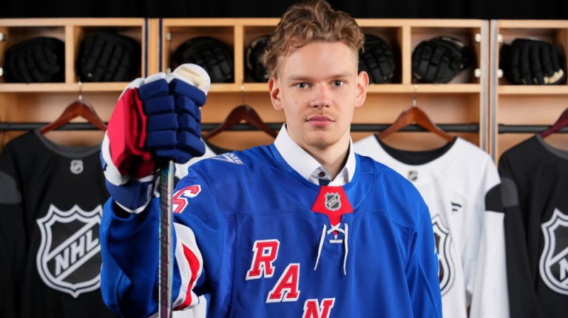Alberts Šmits Foto: New York Rangers