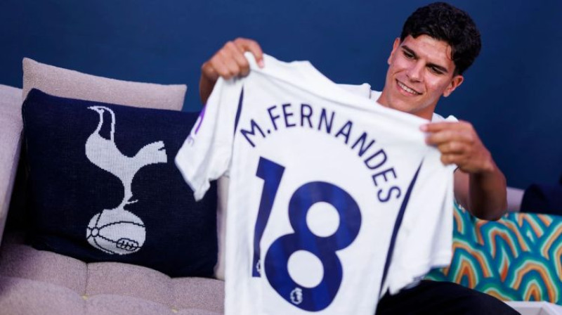 Mateušs Fernandišs. Foto: Tottenham Hotspur