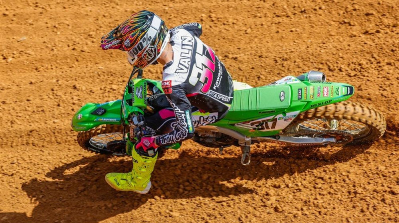 Matiss Valēns. Foto: Kawasaki Racing EU