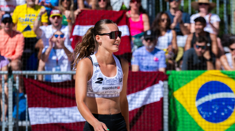 Līva Ēbere. Foto: volleyballworld.com