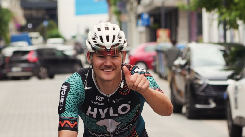 Kristiāns Belohvoščiks. Foto: Bike Aid