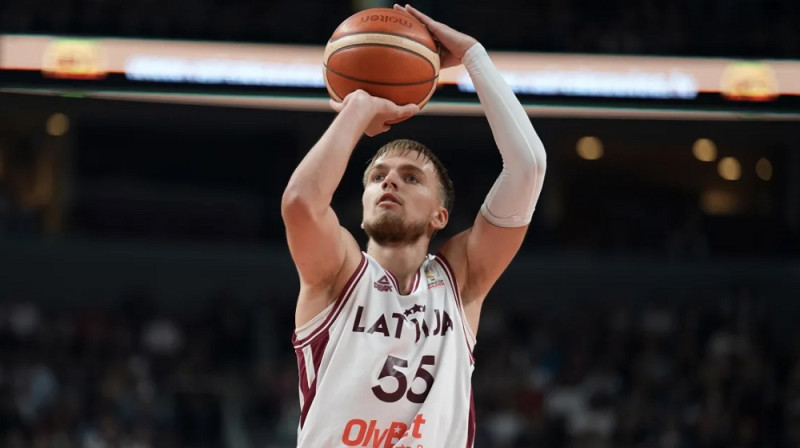 Artūrs Žagars 2026. gada 6. jūlijā. Foto: FIBA