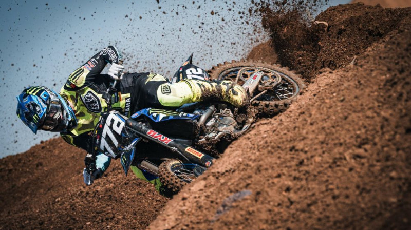 Jānis Mārtiņš Reišulis. Foto: Yamaha Factory Racing MX2