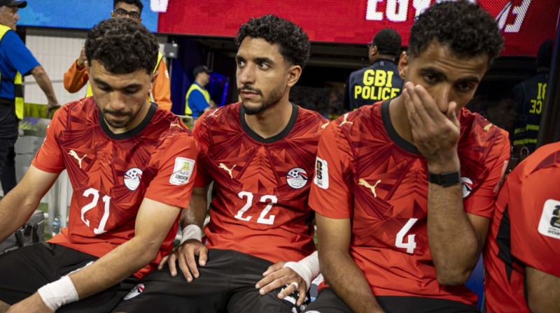 Ēģiptes futbolisti. Foto. AP.Scanpix