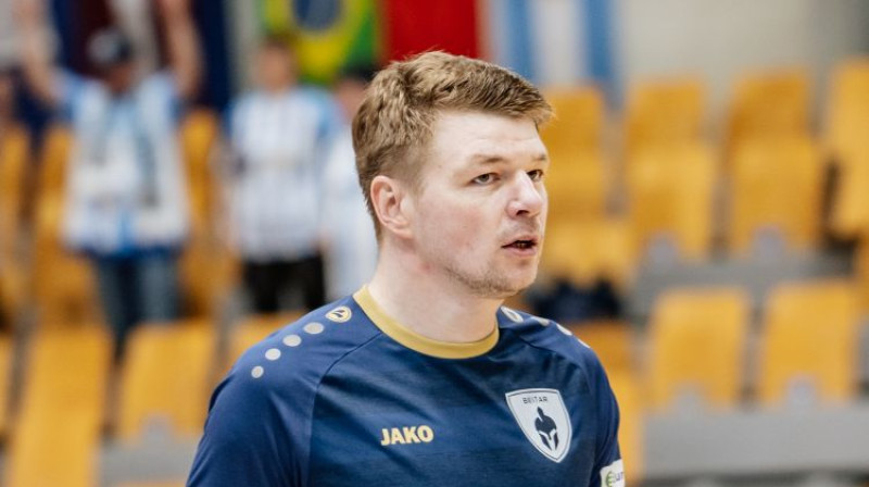 "Beitar" kapteinis Dmitrijs Kuzmins. Foto: LFF