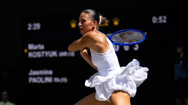 Marta Kostjuka. Foto: Jimmie48 / WTA