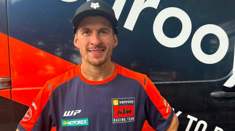Džeremijs Sīvers. Foto: Van Venrooy KTM
