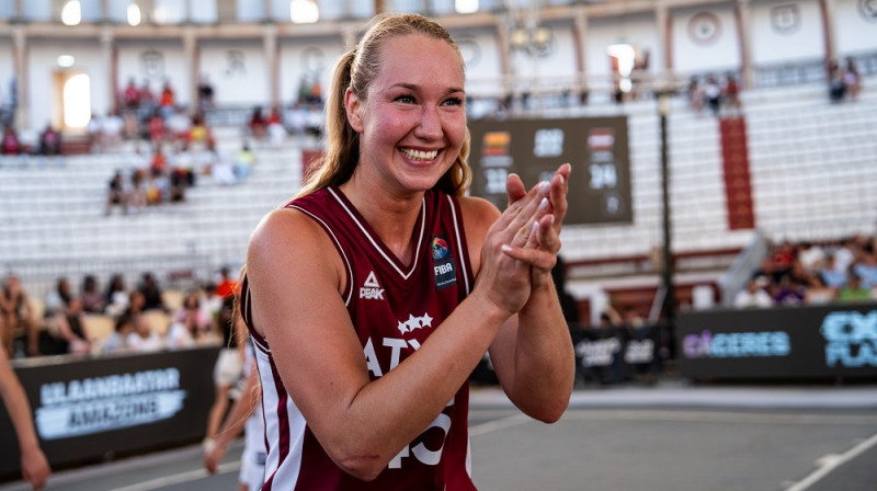 Digna Strautmane. Foto: FIBA