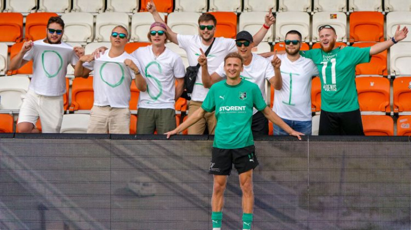 Oskars Rubenis. Foto: Kristians Putniņš, FK "Auda"