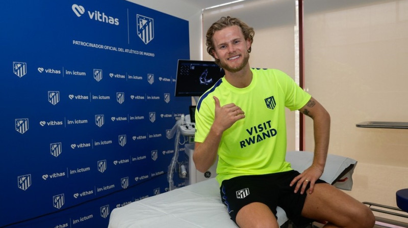 Mortens Julmanns. Foto: Atletico De Madrid