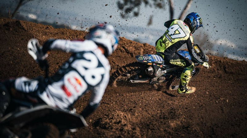 Kārlis Alberts Reišulis. Foto: Yamaha Factory Racing MX2