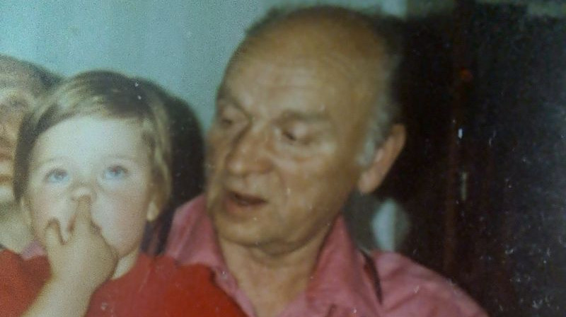 Vadims Ulbergs un Kristīne Ulberga. Ģimenes foto.