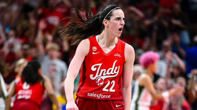Keitlina Klārka 2026. gada 17. jūlijā. Foto: Indiana Fever