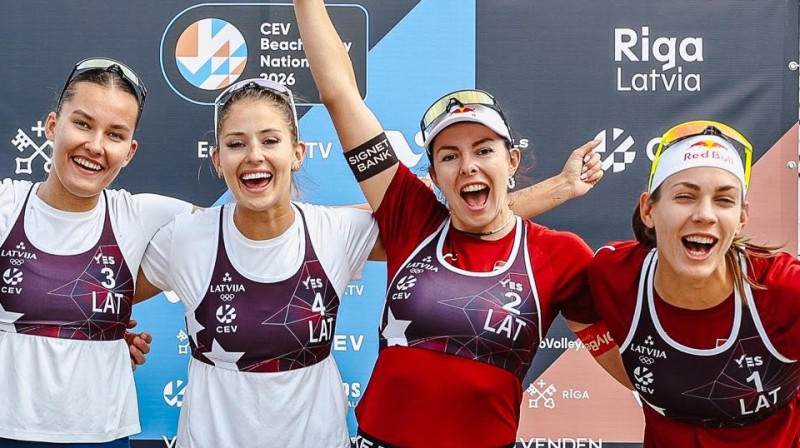 Līva Ēbere, Deniela Konstantinova, Anastasija Samoilova, Tīna Graudiņa. Foto: facebook.com/graudina.samoilova