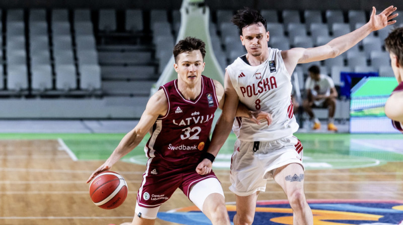 Jēkabs Niedra. Foto: FIBA