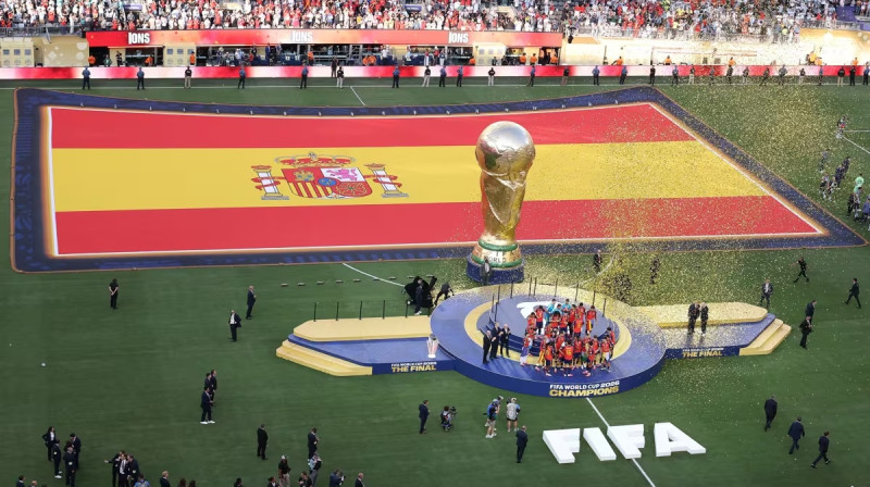 Pasaules kausa noslēgums Ņūdžersijas stadionā. Foto: fifa.com