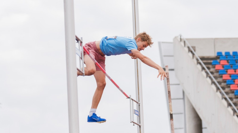 Varis Lange. Foto: Guntis Bērziņš, athletics.lv