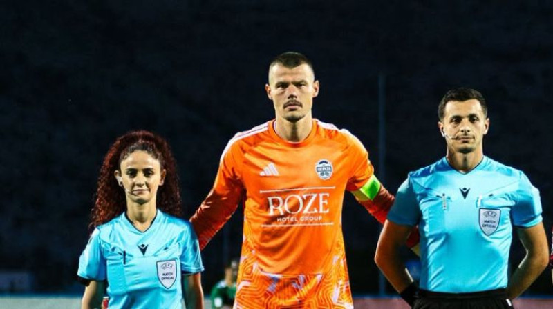 Dāvis Ošs. Foto: FK Liepāja