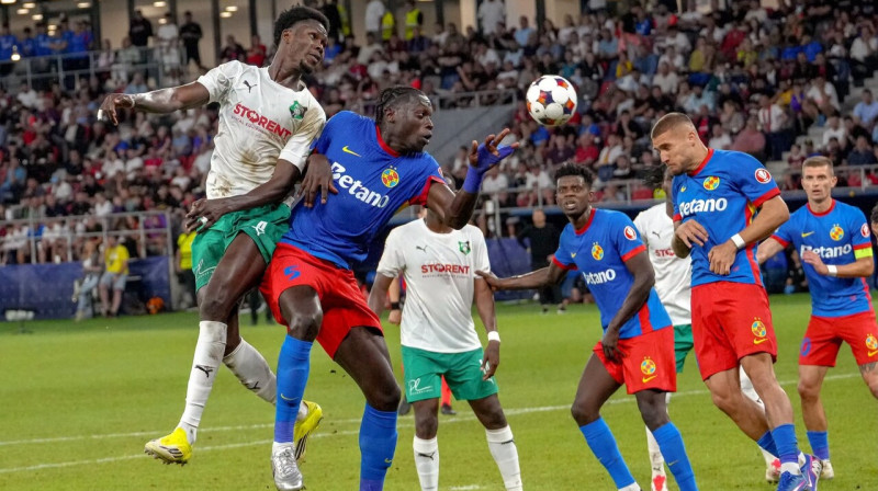 Bukarestes FCSB pret "Audu". Foto: FK Auda