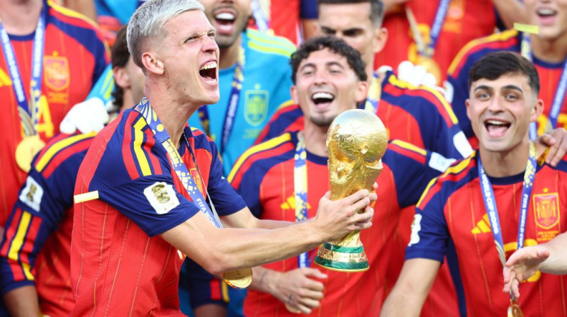 Dani Olmo. Foto. AP.Scanpix